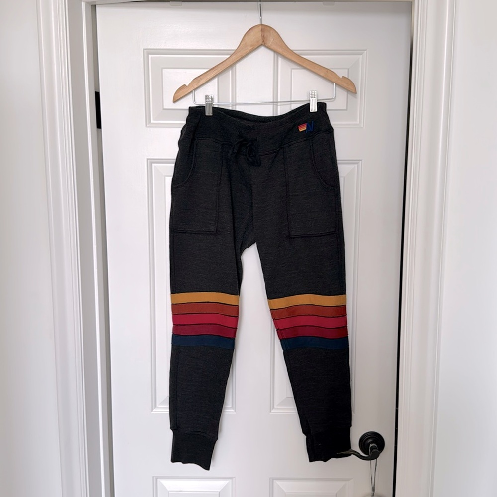 Aviator Nation sweatpants Black
Moto Stripes